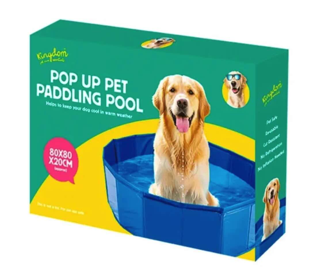 Kingdom Pop Up Pet Paddling Pool
