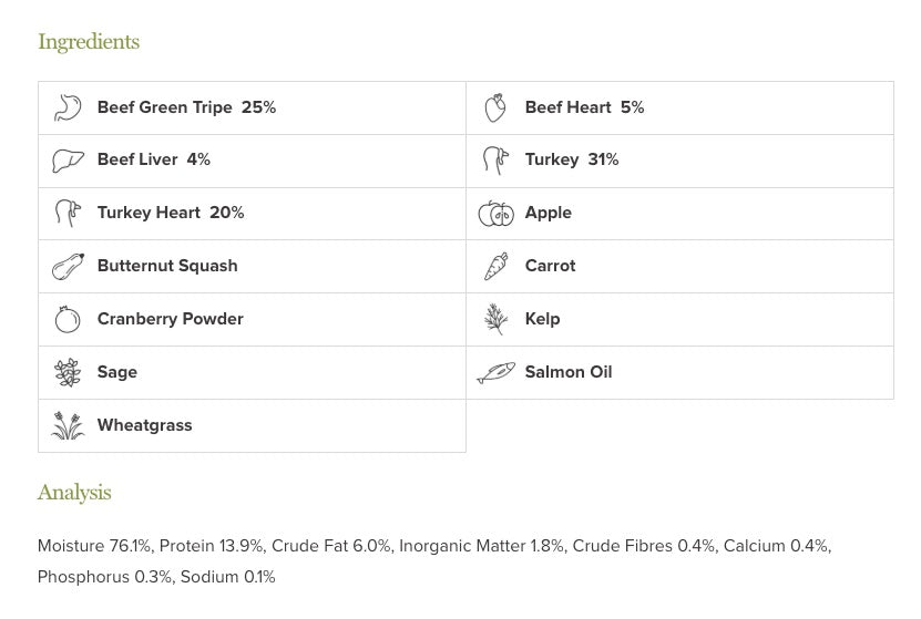 Natural Instinct 1kg - My First Christmas Feast