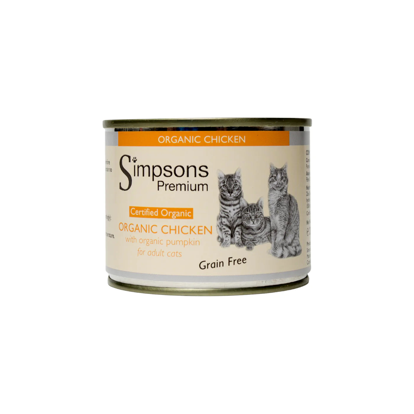 Simpsons Tin 200g (for cats)