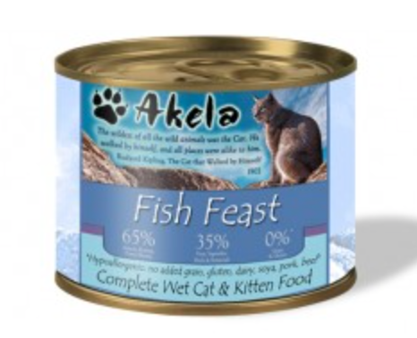 Akela Tin 200g (for cats)