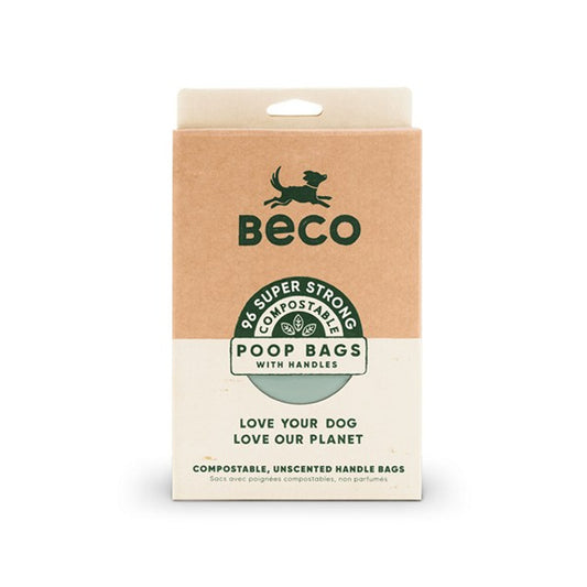 Beco Poo Bags Compostable w/ handles