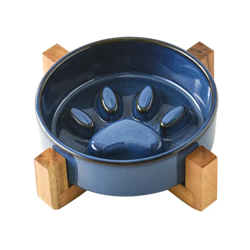 Ceramic Slow Feeder Bowl