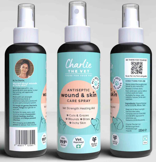 Charlie The Vet Antiseptic Care Spray