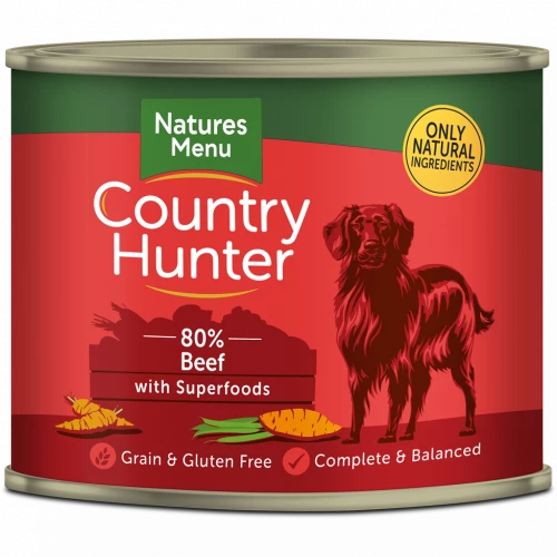 Natures Menu Country Hunter Tin 600g