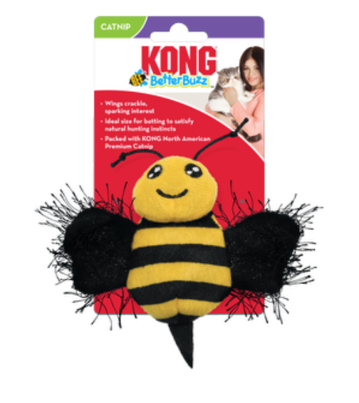 Kong Better Buzz Bee Cat Toy