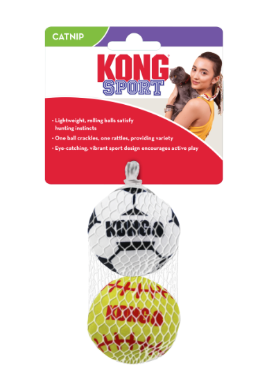 Kong Cat Sport Balls multipack (2)