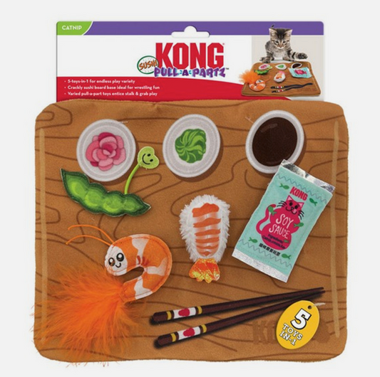 Kong Pull-A-Partz Sushi