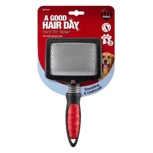 Mikki hard pin slicker brush