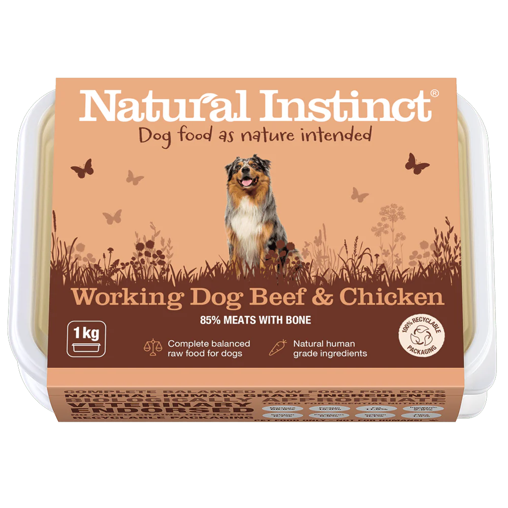 Natural Instinct Working Dog Range 1kg