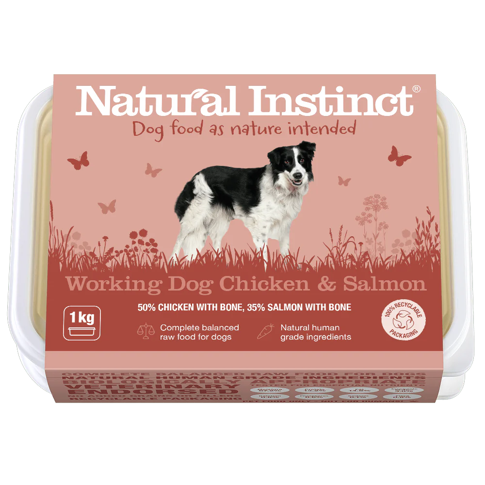 Natural Instinct Working Dog Range 1kg