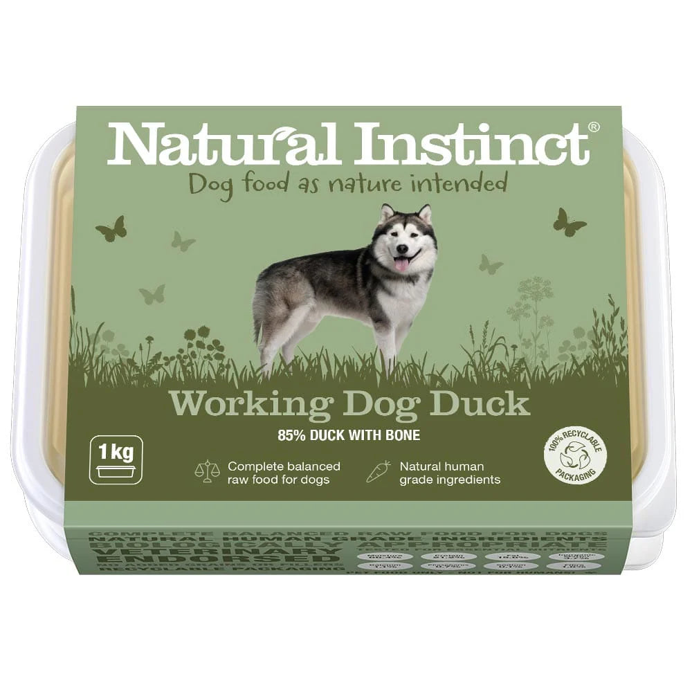 Natural Instinct Working Dog Range 1kg