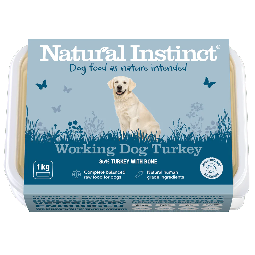 Natural Instinct Working Dog Range 1kg