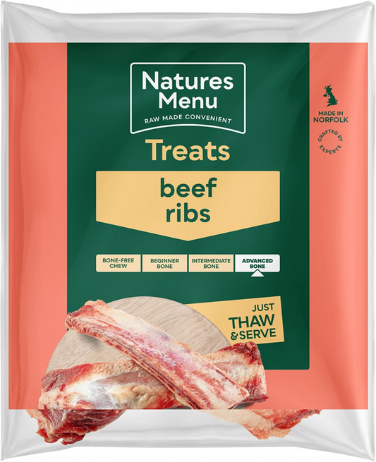 Natures Menu Frozen Beef Ribs