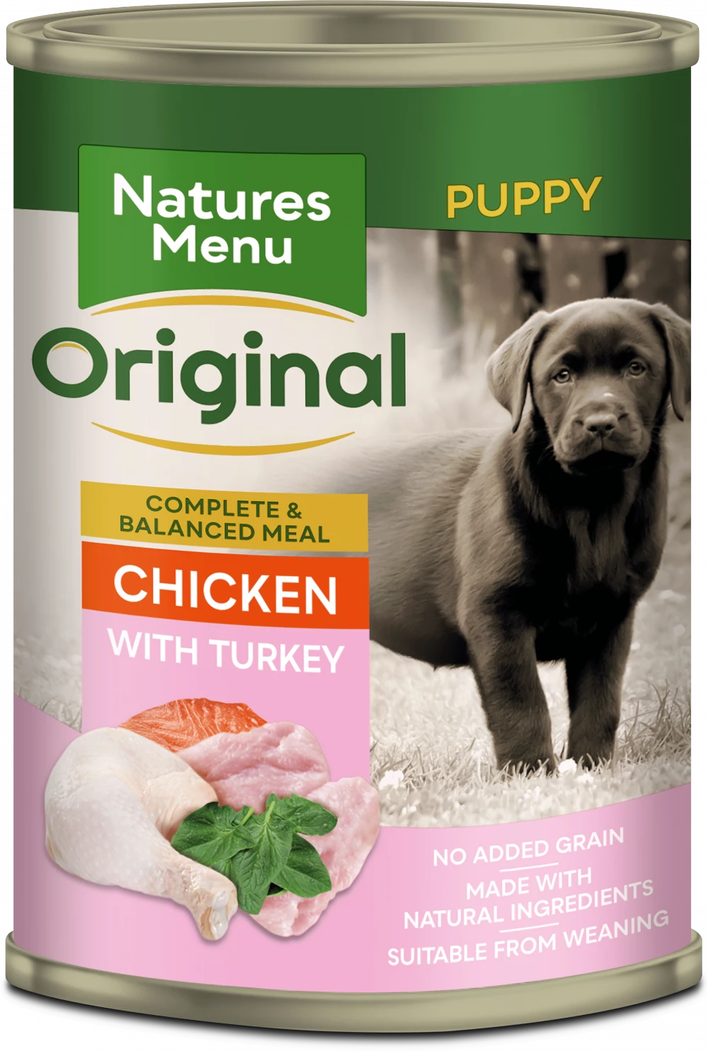 Natures Menu Puppy Tin 400g