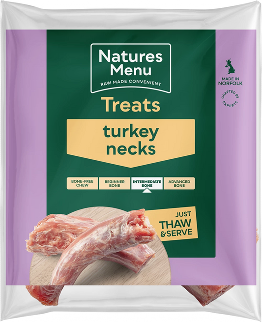 Natures Menu Frozen Turkey Necks