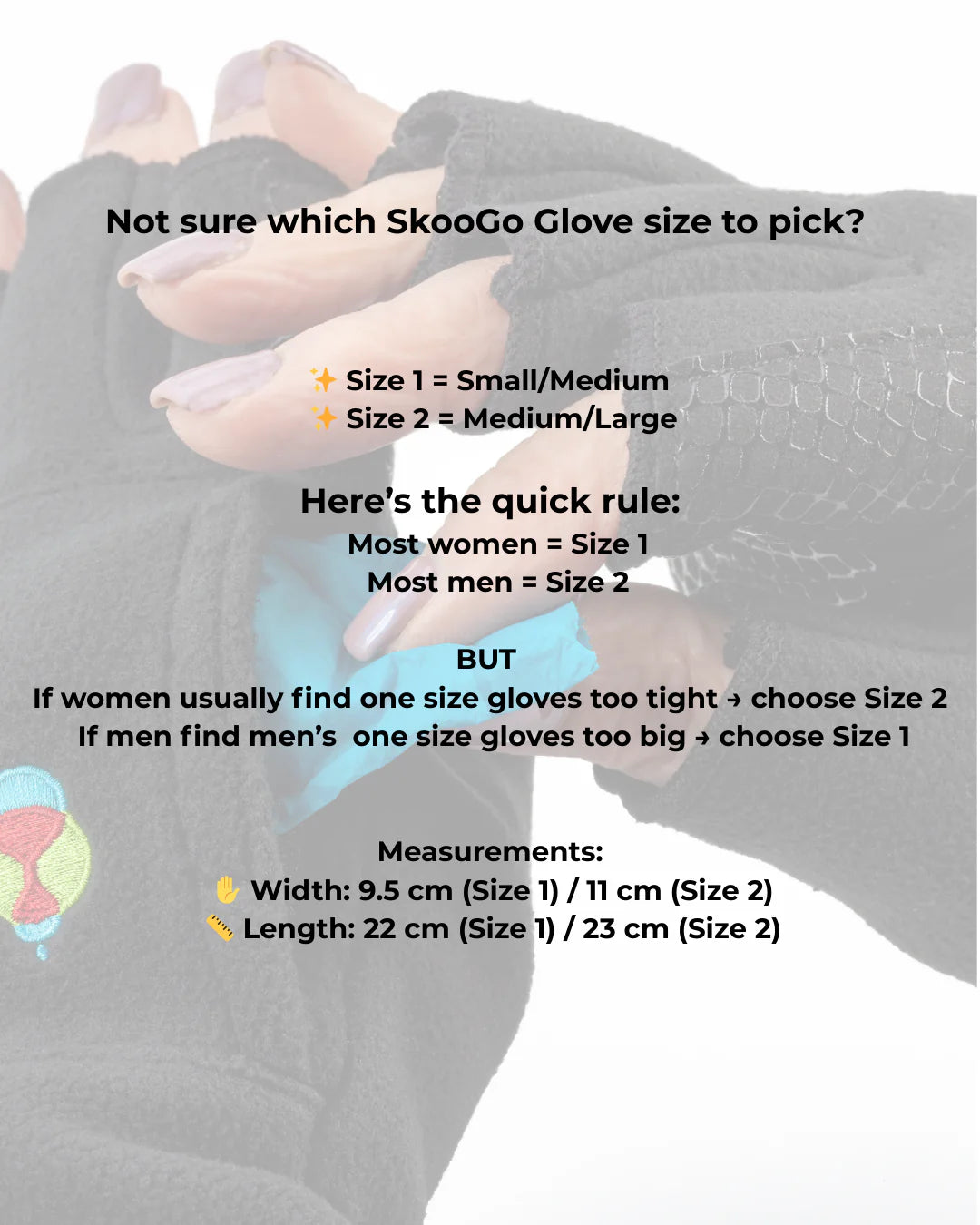 No Fuss Fill SkooGo® Fleece Gloves