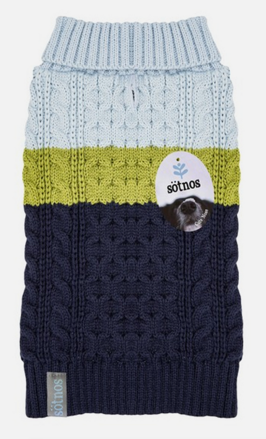 Sotnos Sweater Colour Block